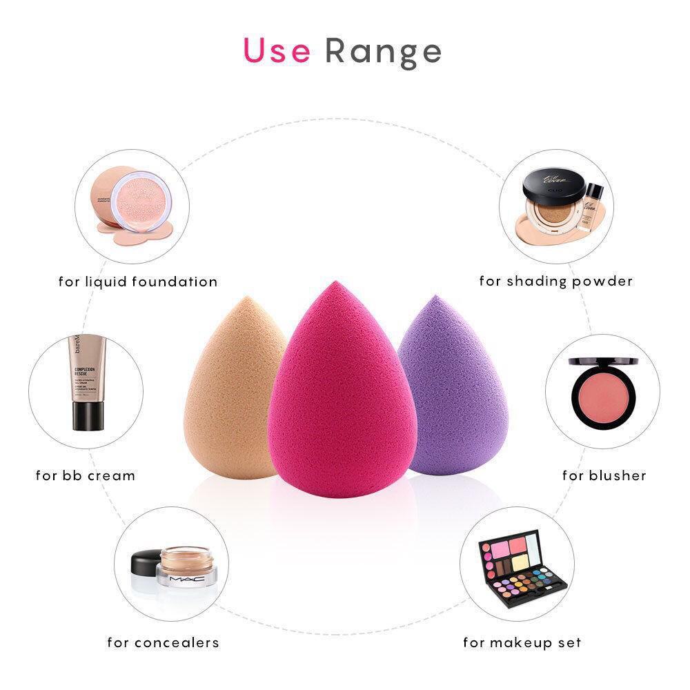 Soft Spons Beauty Blender Lembut Untuk Foundation Make Up Sponge