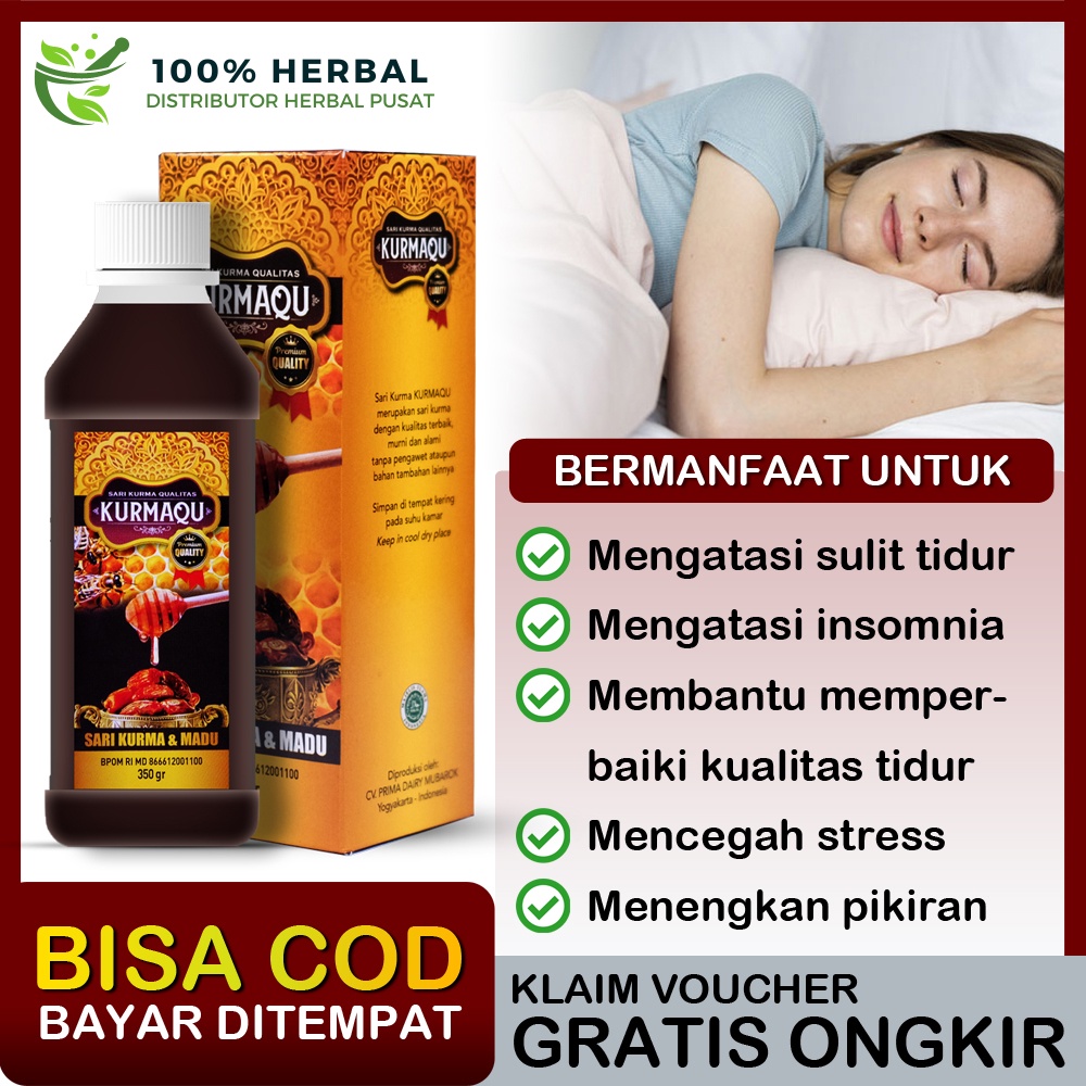 Jual Madu Kurmaqu Obat Herbal Insomnia Susah Tidur Overthinking