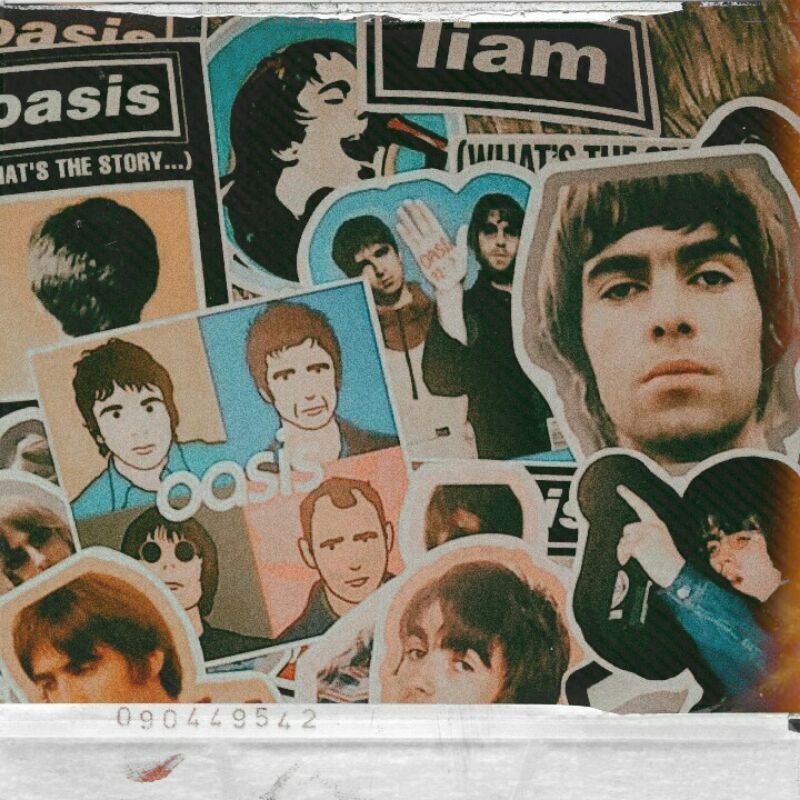 

[30PCS] STICKER LIAM GALLAGHER OASIS UNTUK HELM/LAPTOP/OUTDOOR