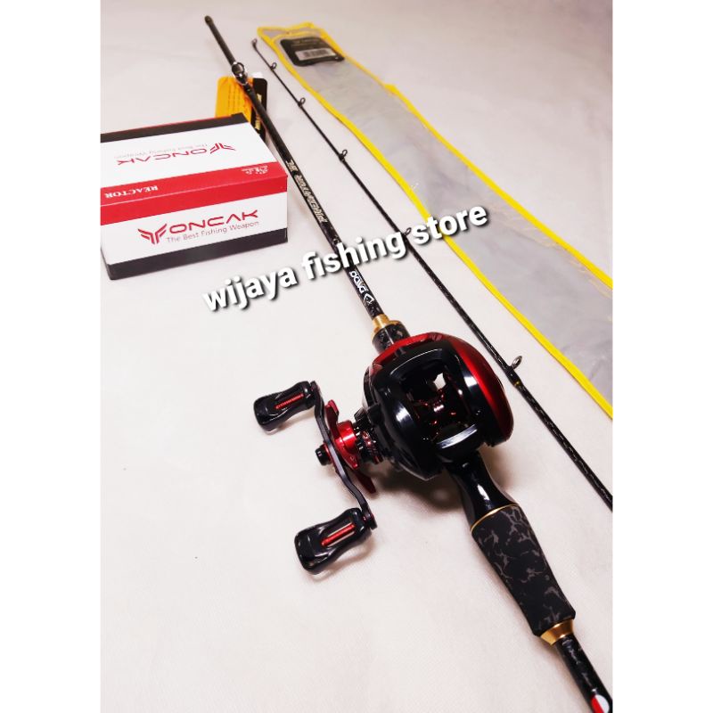 Set Joran BC Daido Predator 180 dan Reel BC Oncak Reactor