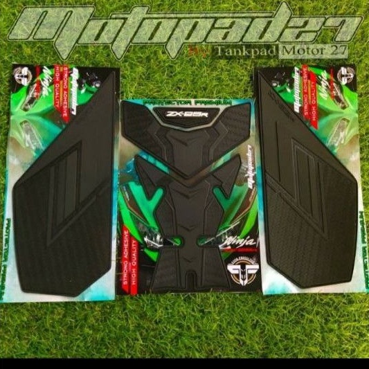 Premium Tankpad Tank Pad + sidepad Protector Karet Kawasaki ZX-25R