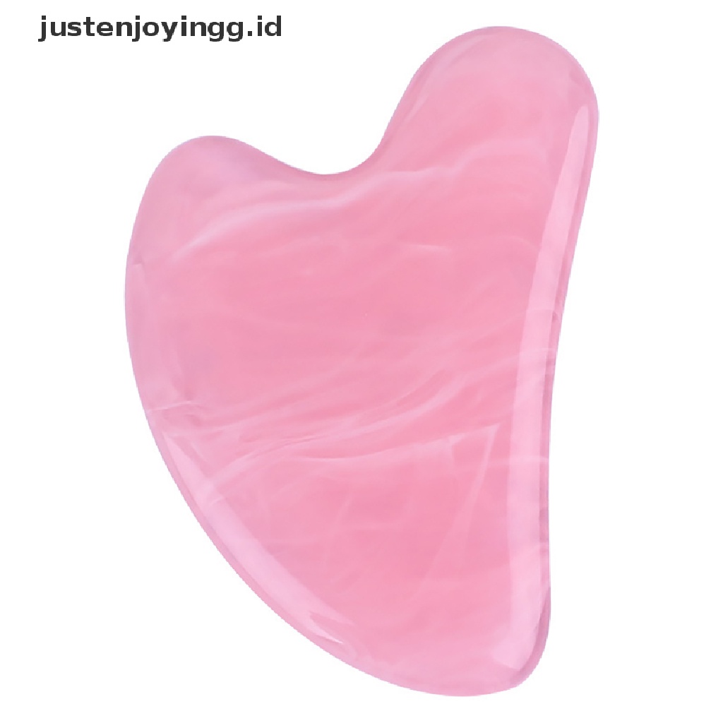 (justenjoyingg.id) Alat Pijat Gua Sha Bahan Resin Untuk Wajah