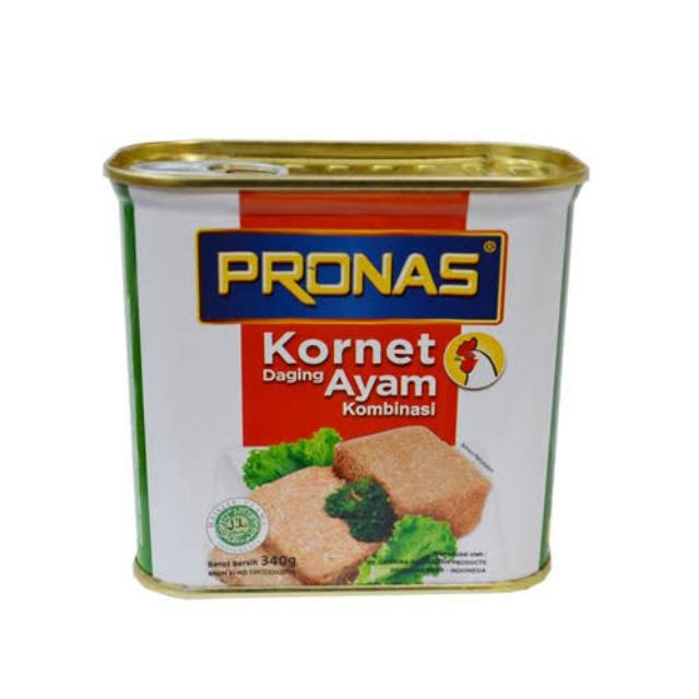 

Pronas Kornet Daging Ayam Kombinasi 340 gr