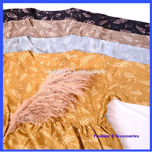 Gamis Etnik/Gamis Etnik Elegan/Gamis Etnik Motif Daun