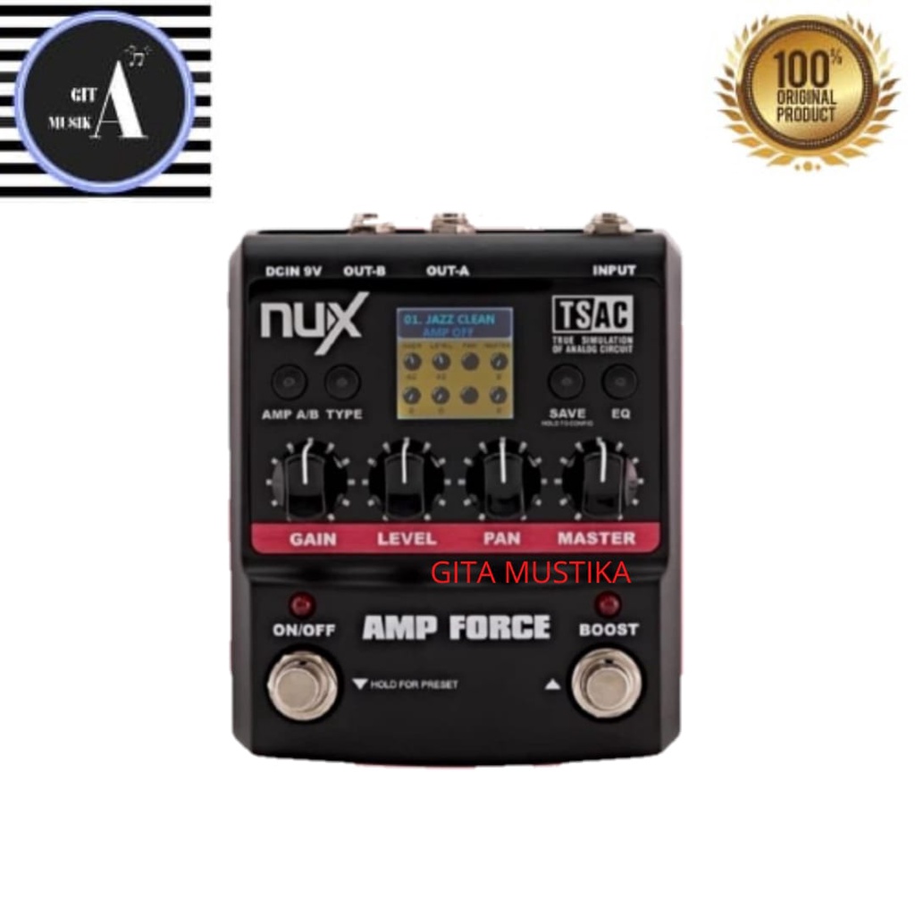 Nux Amp Force Black