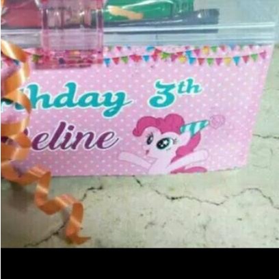 

⅍ Snack box Souvenir parcel ulang tahun kotak green live ❀