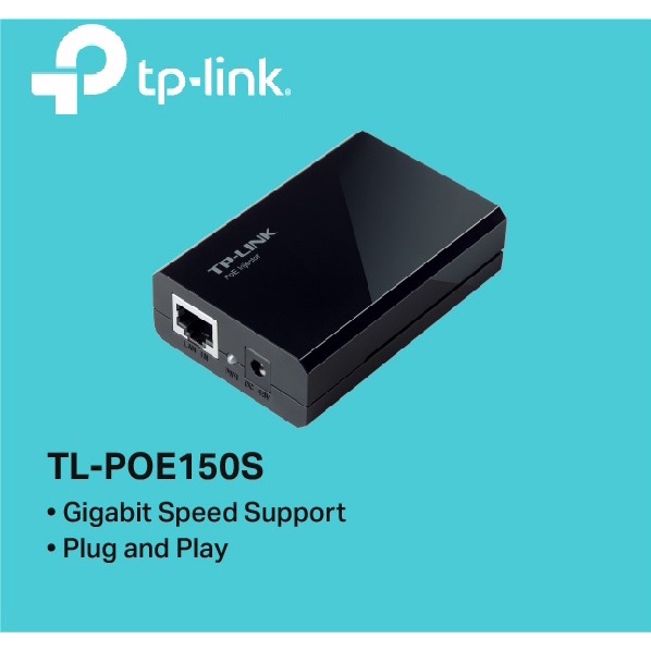 TP-LINK TL-POE150S - Gigabit PoE Injector TP LINK