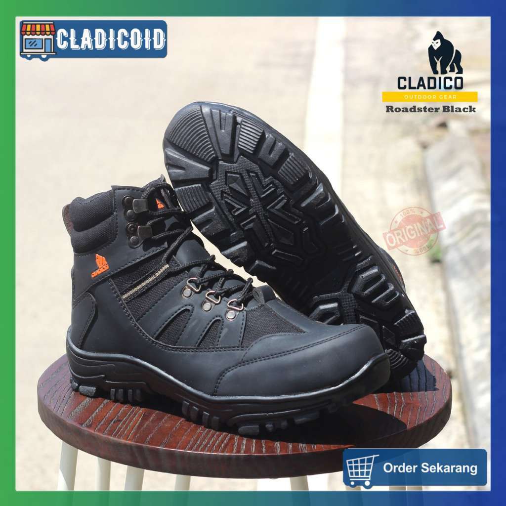 SEPATU SAFETY BOOT PRIA CLADICO ROADSTER BOOTS TOURING GUNUNG PROYEK KERJA LAPANGAN SEFTY SHOES WORK OUTDOOR SAFTY HAIKING MENDAKI HIKING