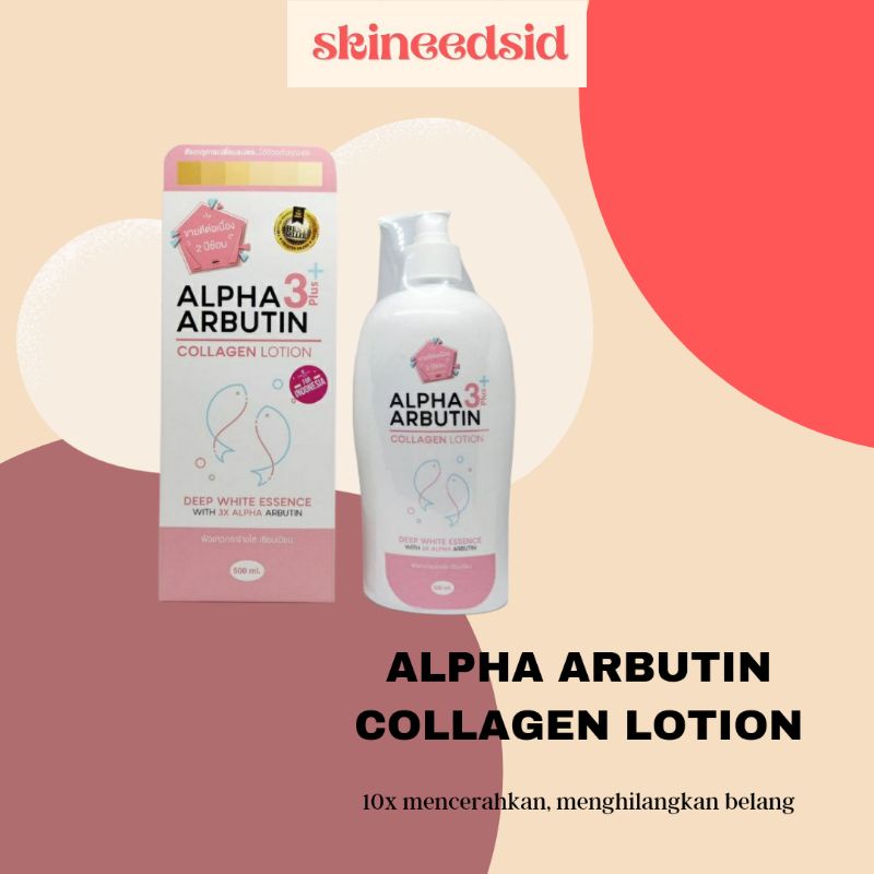 Skineedsid Alpha Arbutin Body Lotion Original