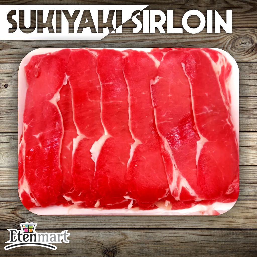 

Daging Sirloin slice / Sukiyaki Sirloin kemasan 500 gr - 1 Kg