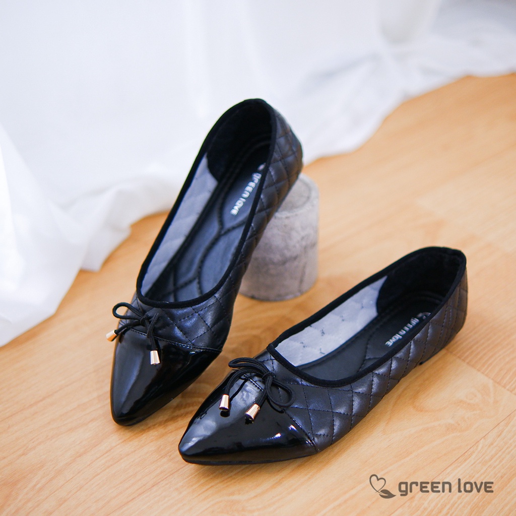 Green Love Sepatu Flat VERONICA