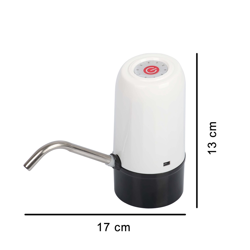 pompa air galon water dispenser / pump air minum mini canggih recharger elegan termurah hitam putih