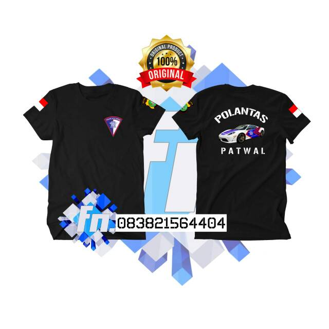 Jual KAOS PENDEK POLANTAS PATWAL || GAMBAR MOBIL PATWAL | Shopee Indonesia