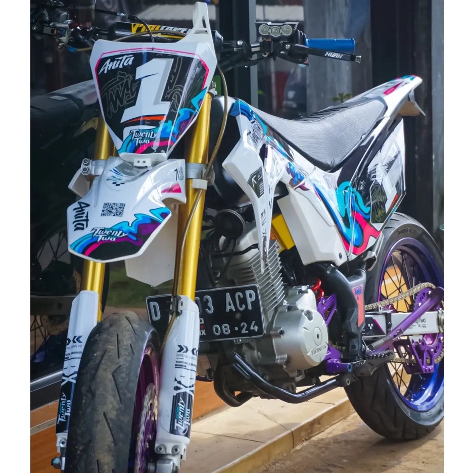

DECAL CRF150L KLX DTRACKER WR155 GORDON CUSTOM
