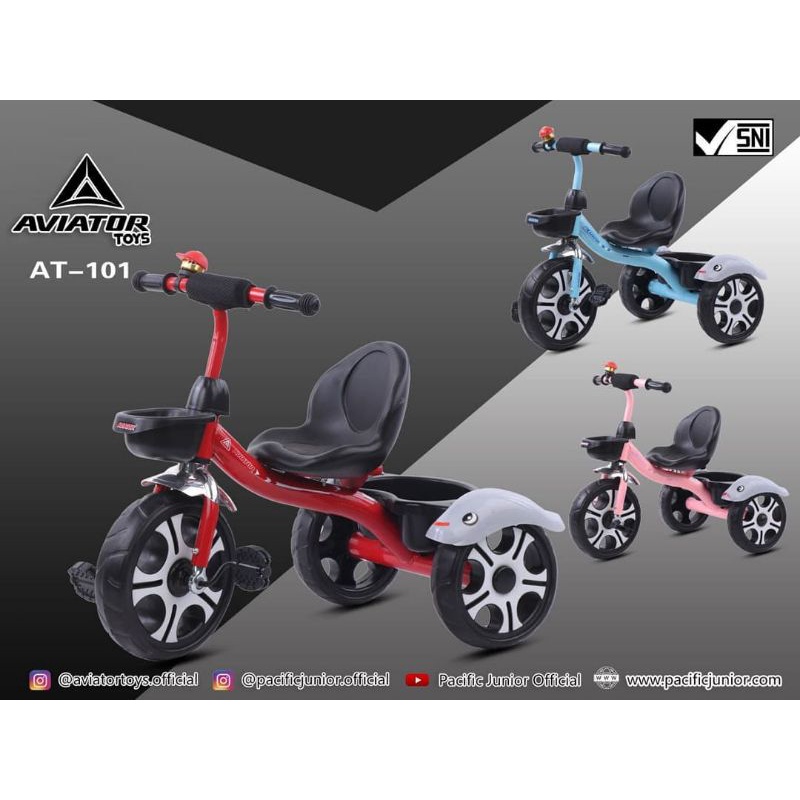 Sepeda Anak Roda Tiga Bmx Trycycle Shinchan Exotic ET 707  Aviator AT 101