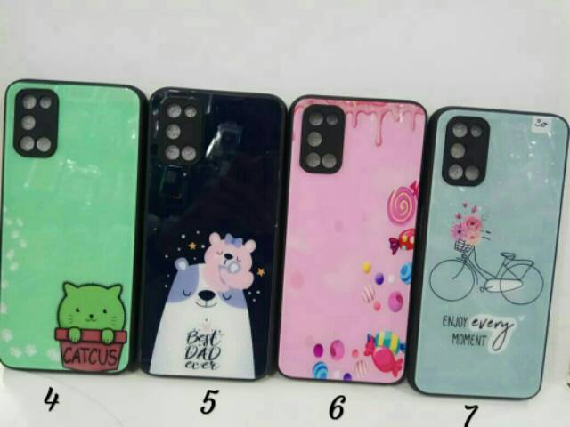 BACK CASE GLASS ENJOY EVERY MOMENT OPPO A92 2020