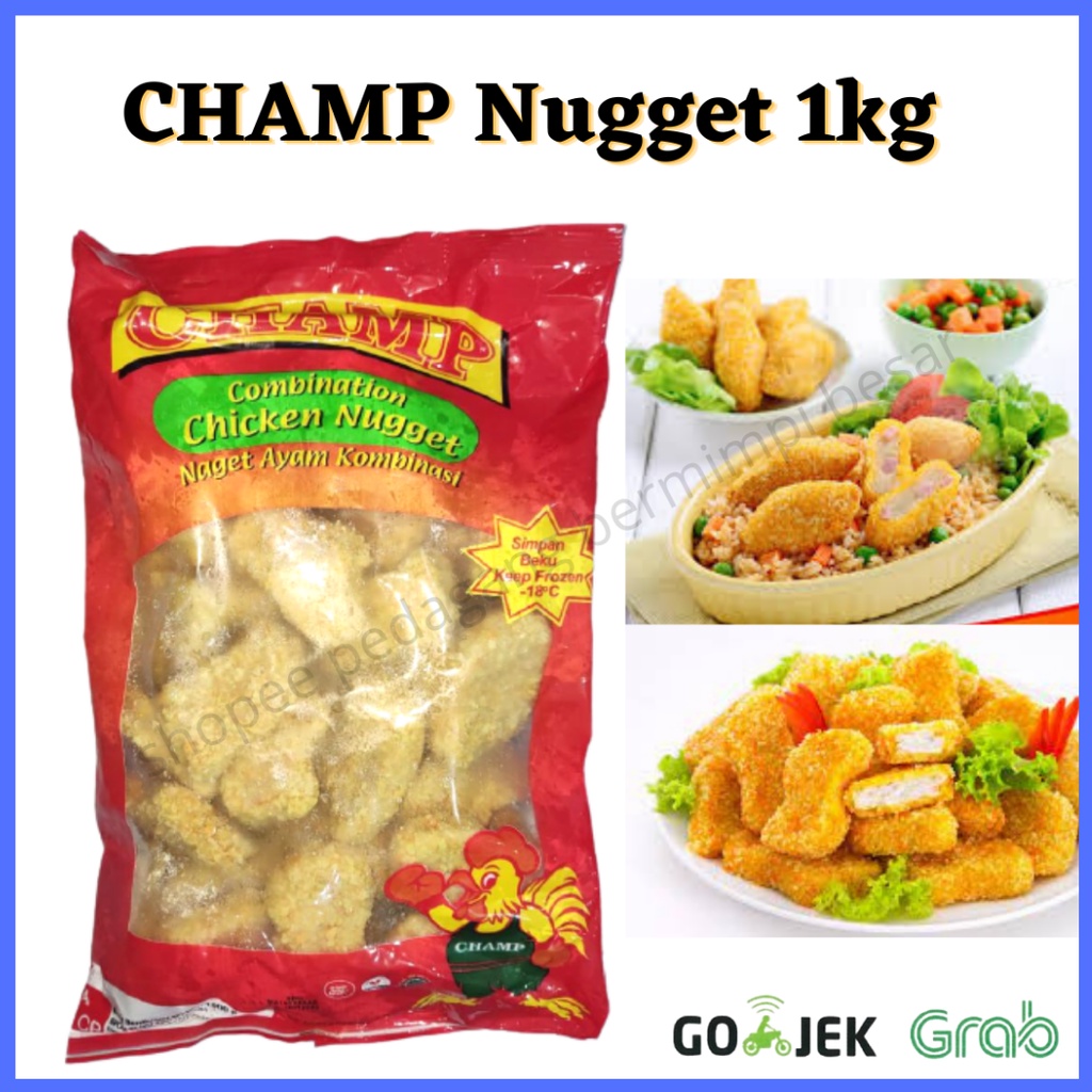 CHAMP Nugget 1kg/ Nuggets Champ/ Chicken Nugget