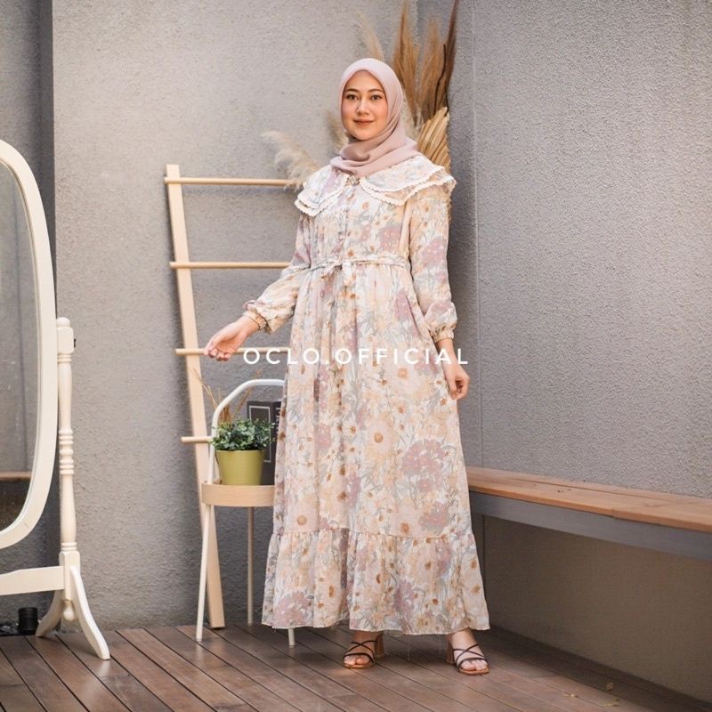 Orvala dress by oclo (Ready soft purple)