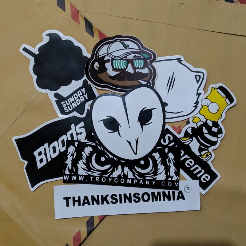 

[25PCS] STIKER BRAND DISTRO PREMIUM GRAFTAC FOR LEMARI,HELM,KACA,HP,CASSING,DLL