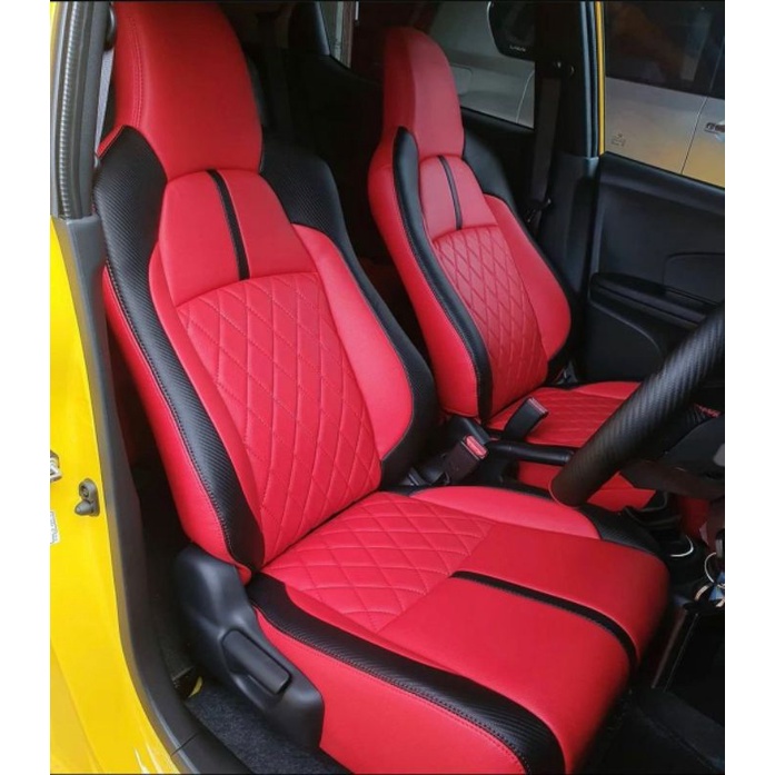 Sarung Jok Mobil Ertiga Livina Xenia Innova Innova Rebon Avanza Terios Mobilio Brv Calya Pajero Sport Sigra Datsun 3B Kijang Lgx Kijang Super Kijang Roper X-Pander  Dll(Full Set)-6