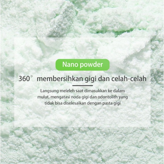 LANBENA Pemutih gigi Teeth Whitening Powder - Memutihkan Gigi pasta gigi Removes