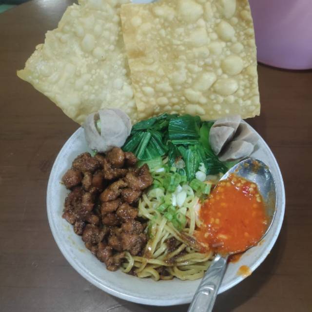 

mie ayam pangsit baso 2 porsi