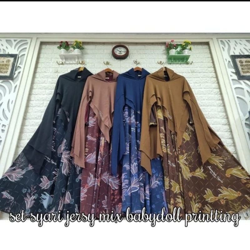 Set Gamis ORI Annisa Syar'i