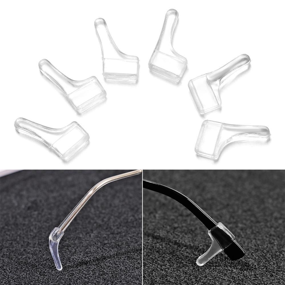 R-flower 10pasang Ear Hooks Grip Aksesoris Kaca Holder Eyeglasses Silikon