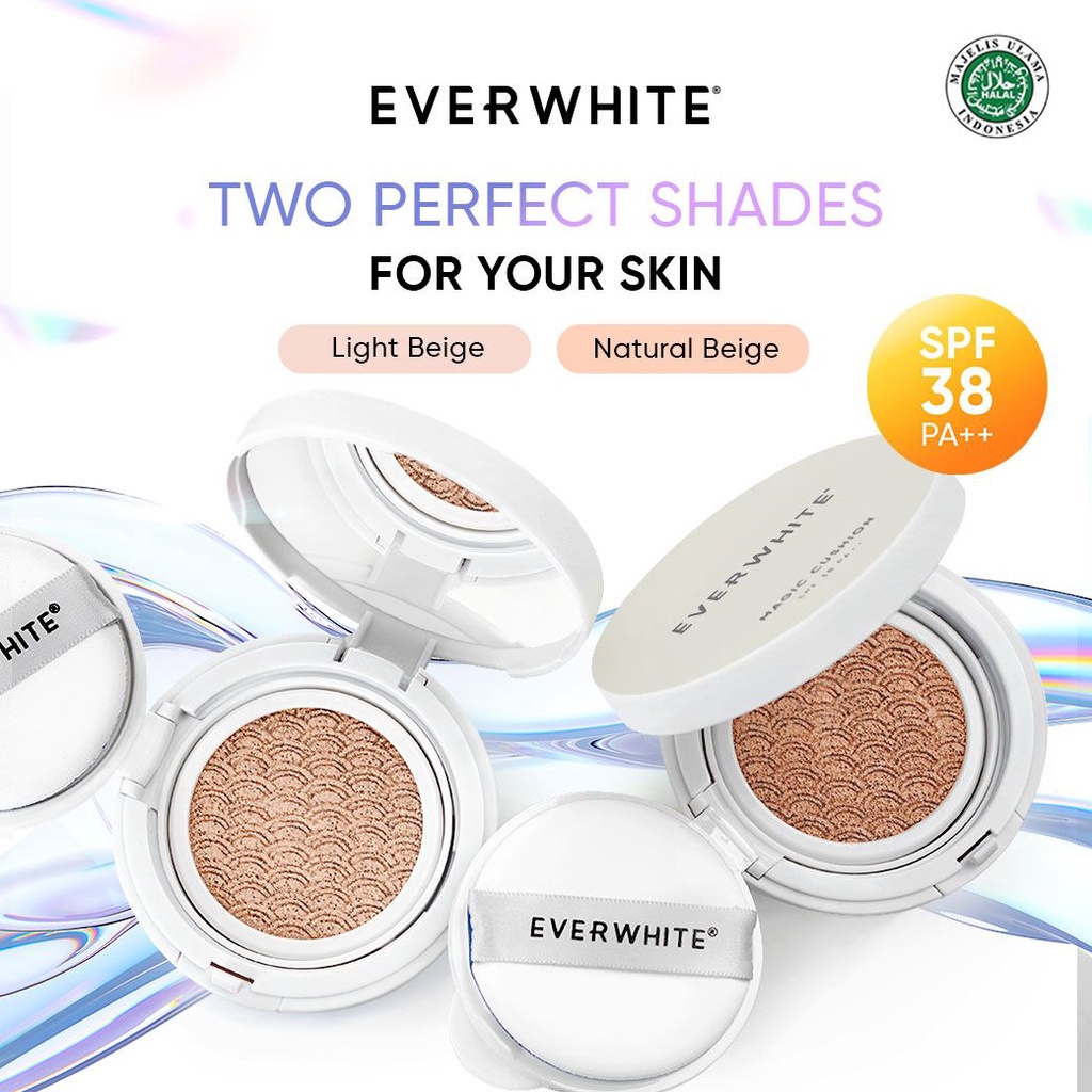 Everwhite Magic Cushion - SPF 38 UV Protection Halal