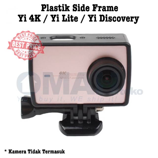 Plastik Protective Side Frame for Xiaomi Yi 4K