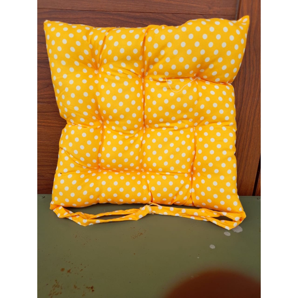 BANTAL KOTAK POLKADOT / BANTAL ALAS DUDUK BANTAL KURSI POLKADOT BANTAL