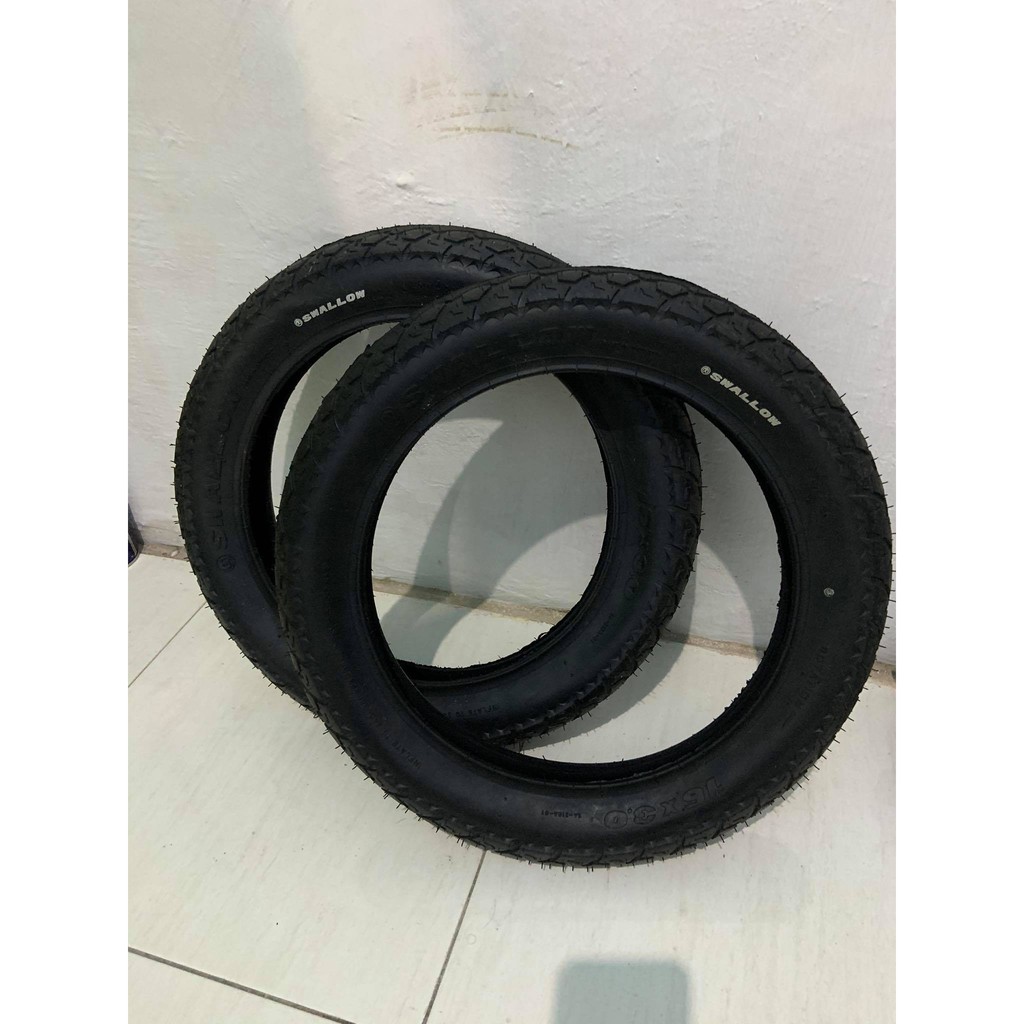 BAN LUAR SEPEDA LISTRIK SELIS 16 X 3.0 / 30 16X3.0 16X30 SWALLOW FAT BIKE BMX