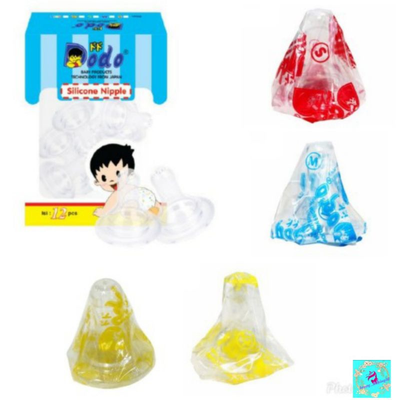 ♡Happyshoping88♡Dodo Dot Silicone Nipple(Dot Bulat) Satuan-1