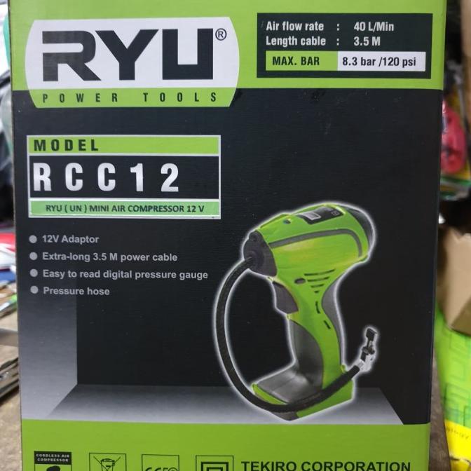 KOMPRESOR MINI RYU RCC12V COMPRESOR