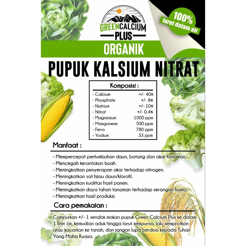 pupuk kalsium nitrat