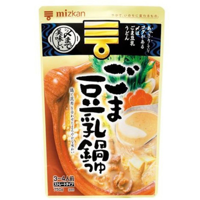 

Mizkan Sesame dan Soy Milk Nabe Straigt