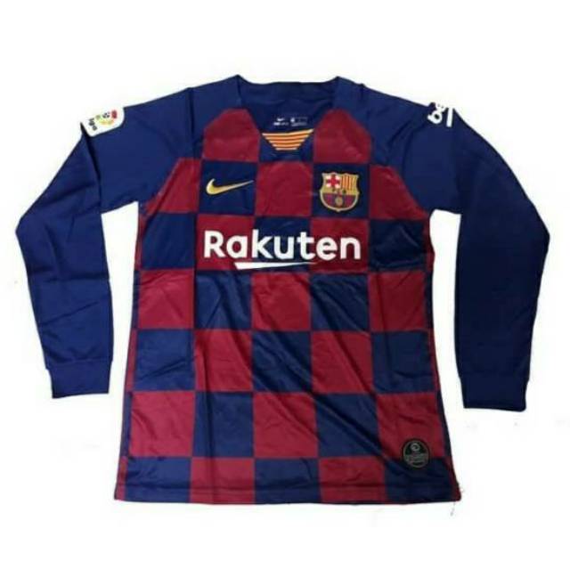 Jersey Barcelona lengan panjang 2019 2020 gradeori 