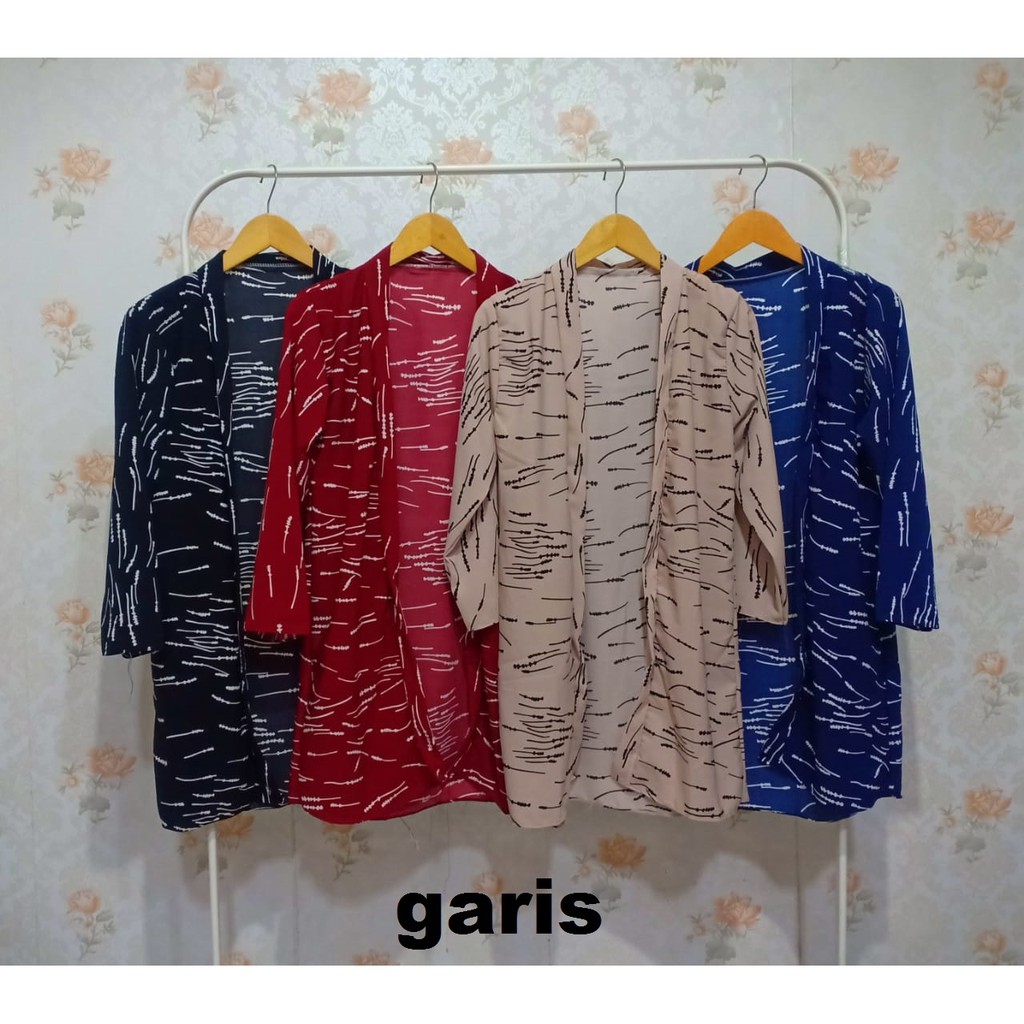 PROMO CARDIGAN PANJANG WOLFIS OUTER LENGAN PANJANG