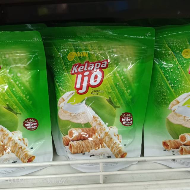 Nissin kelapa ijo roll dengan wijen 70 gram