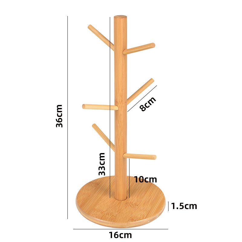 (BOW) Rak Kayu Standing Unik Organizer Aksesoris Kayu Berdiri Serbaguna 8WA32