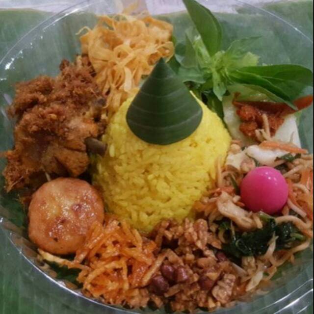 

Nasi Tumpeng mini