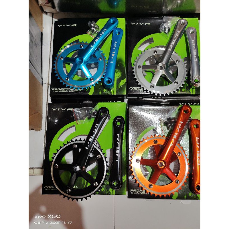 crankset fixie merk Viva 42T