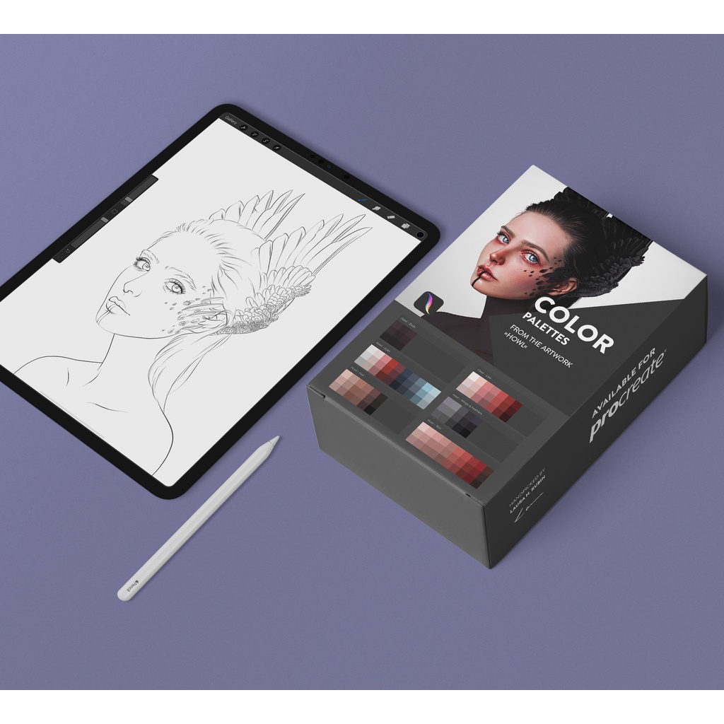 Procreate Canvas - The Complete #DTIYS Exercise Set for Procreate