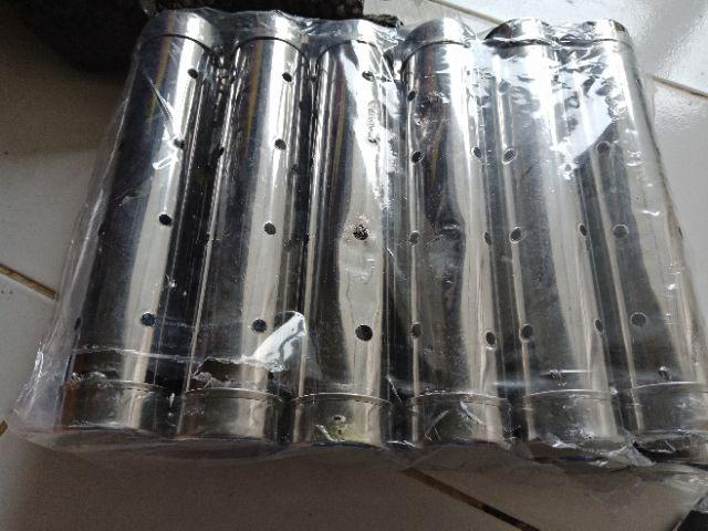 1 Lusin Cetakan Lontong Stainless Panjang Pendek / Cetakan Lontong Stainless