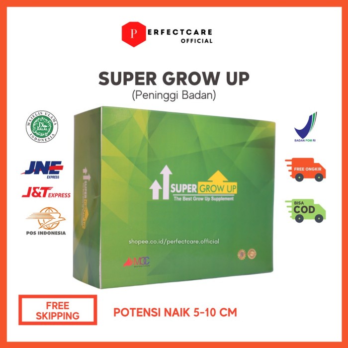 

MTH211- PENINGGI BADAN SUPER GROW UP SUSU SUPLEMEN PENAMBAH TINGGI