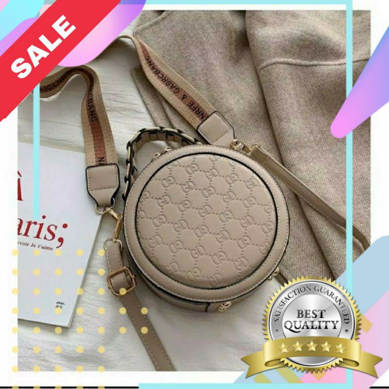 Tas wanita import terbaru Tas Fashion Bulat Terbaru