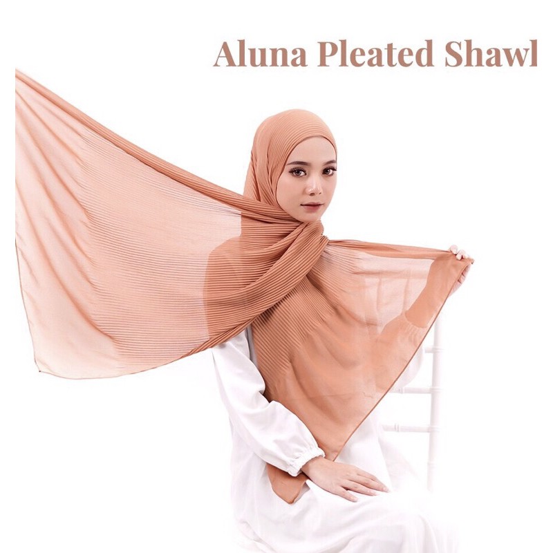 Pashmina Plisket Shawl/Pashmina Plisket Pashmina Diamond crepe/Pashmina pleated shawl-4