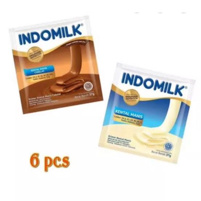 

Indomilk sachet renteng isi 6 pcs