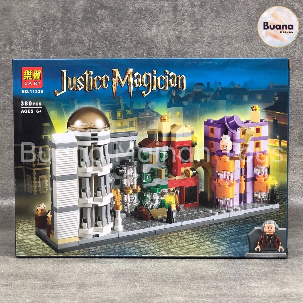 BRICK LARI JUSTICE MAGICIAN HOGWART SCHOOL MAINAN EDUKASI ANAK COWOK CEWEK BRICKS HARRY POTTER 11339