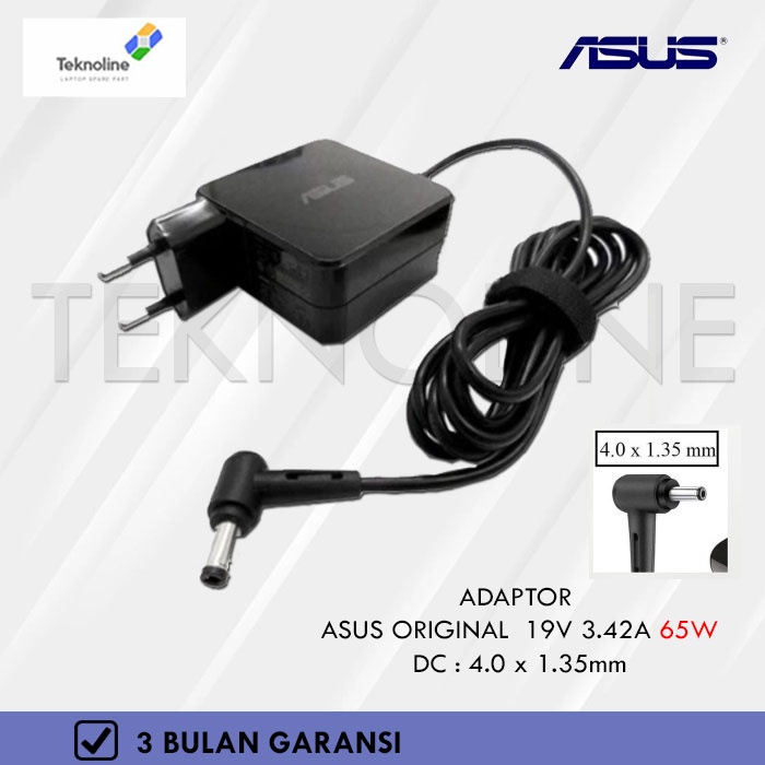 Adaptor Charger Asus X456 X456U A456 A456U A456UR A456UW A456UF 65W Original
